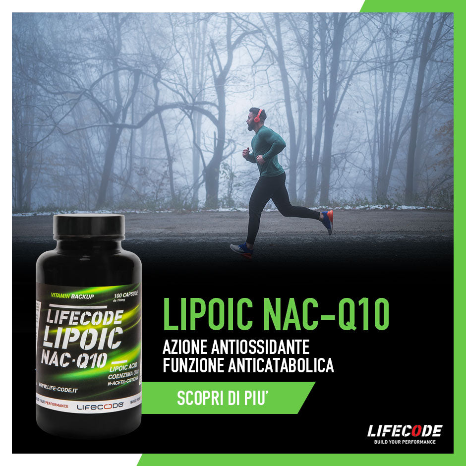 LIPOIC NAC Q10: AZIONE ANTIOSSIDANTE E NON SOLO