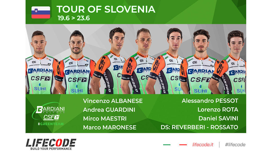 LA BARDIANI-CSF AL TOUR OF SLOVENIA